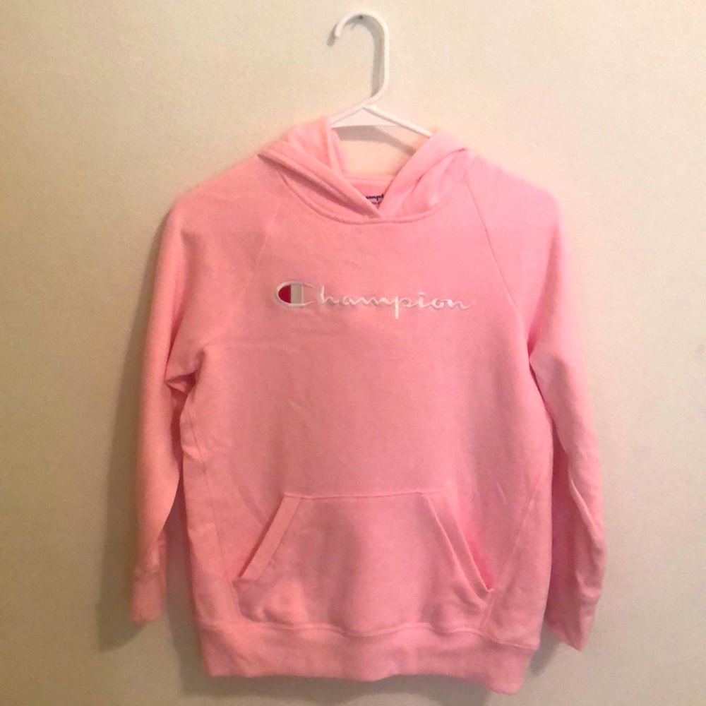 Champions pink hoodie